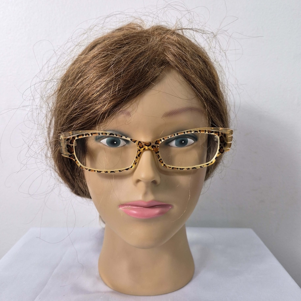 Leopard Print Women's Glasses